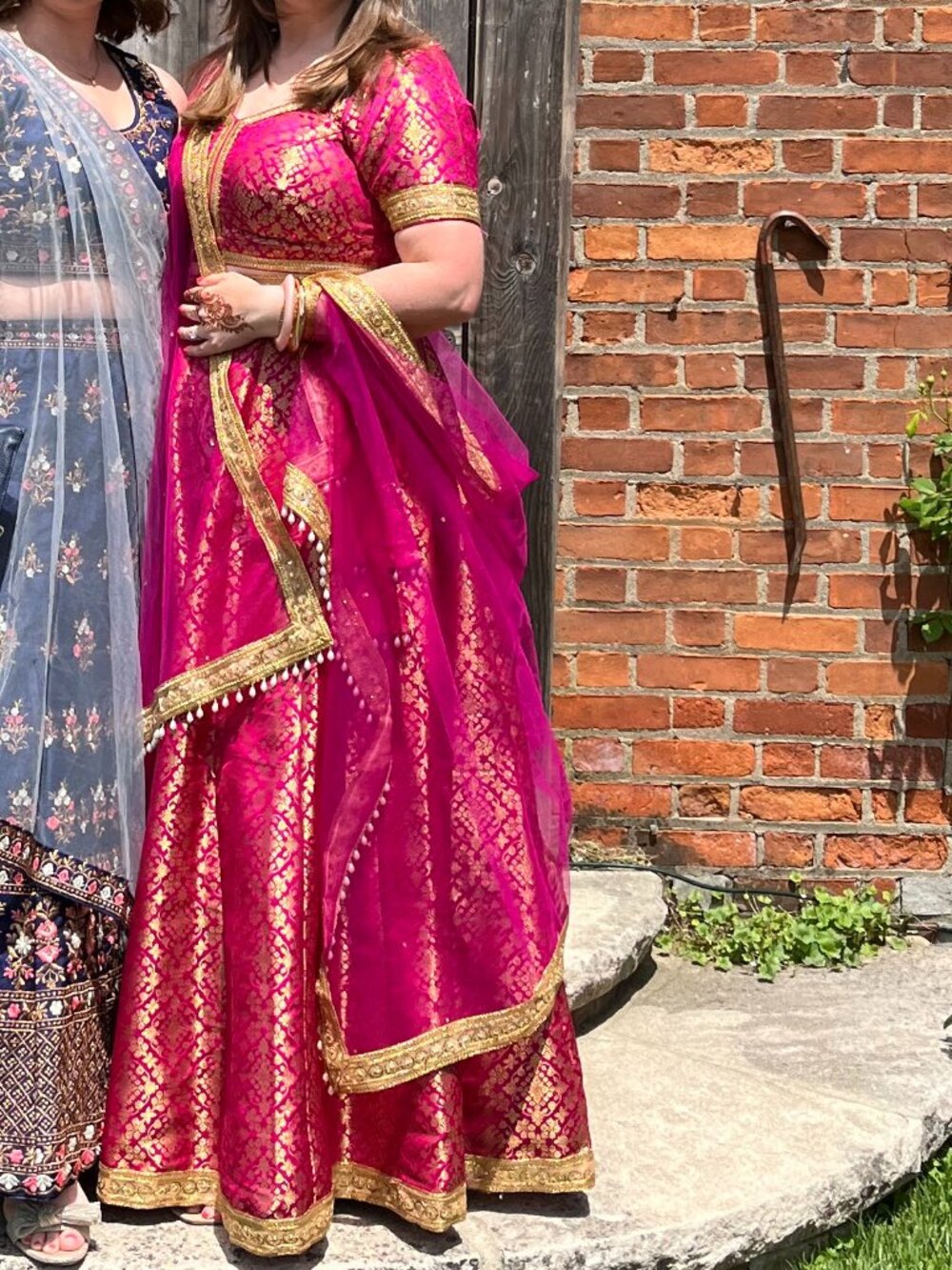 Pink Lehenga for Wedding - Large